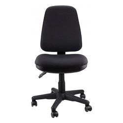ELT-SLMIDDYBL - OFFICE CHAIR MIDDY TASK Black Fabric front